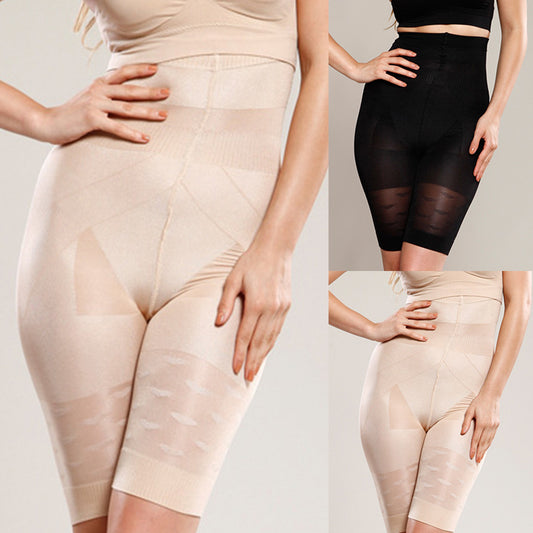Women Seamless High Waist Shapewear Short Tummy Control - Nude / XL