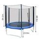 6FT Kids Trampoline With Enclosure Net Jumping Mat And Spring Cover Padding - As shown