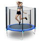 6FT Kids Trampoline With Enclosure Net Jumping Mat And Spring Cover Padding - As shown