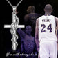 Kobe Bean Bryant Black Mamba Memorial Jewelry for Women Man 925 Sterling Silver Necklace Gifts for Kobe Fans - Silver / 40mm*18.8mm