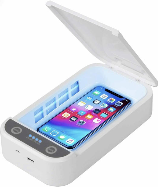 UV Multifunctional Sanitizer Cleaner Sanitize Your Phone Keys Jewelry - White