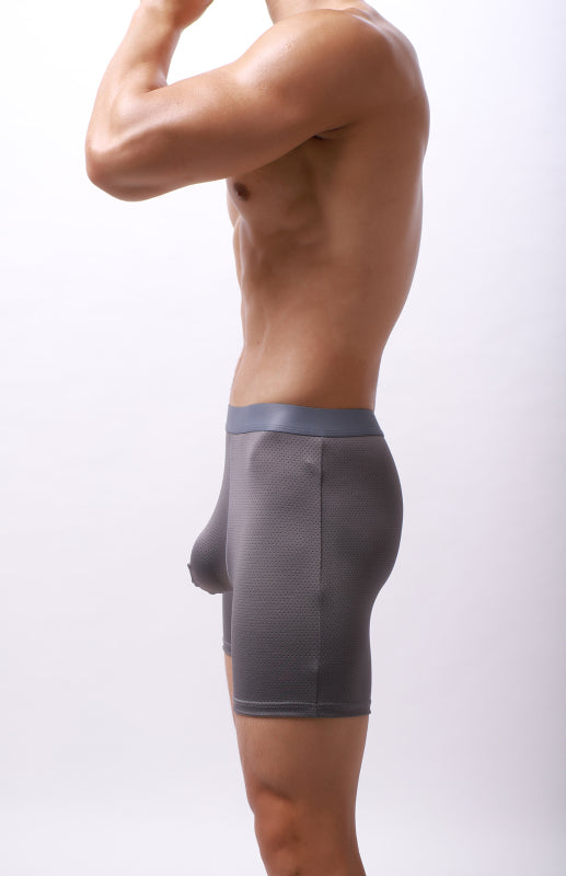 Men's Comfortable Breathable Boxer Briefs - Royal blue / XL
