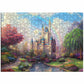 Jagsaw Puzzle -Rainbow Castle-1000 Piece 27.56 by 19.69 For Adults Kids Gift - multicolor / 204