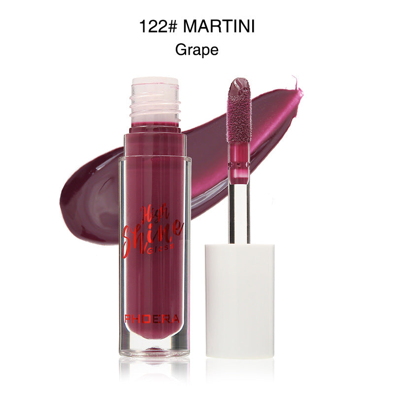 Solid Jelly Lipstick Crystal Lip Balm Water Wave Mirror Lip Gloss Long Lasting Moisturizing Lip Glaze Lip Care Makeup - 124KING